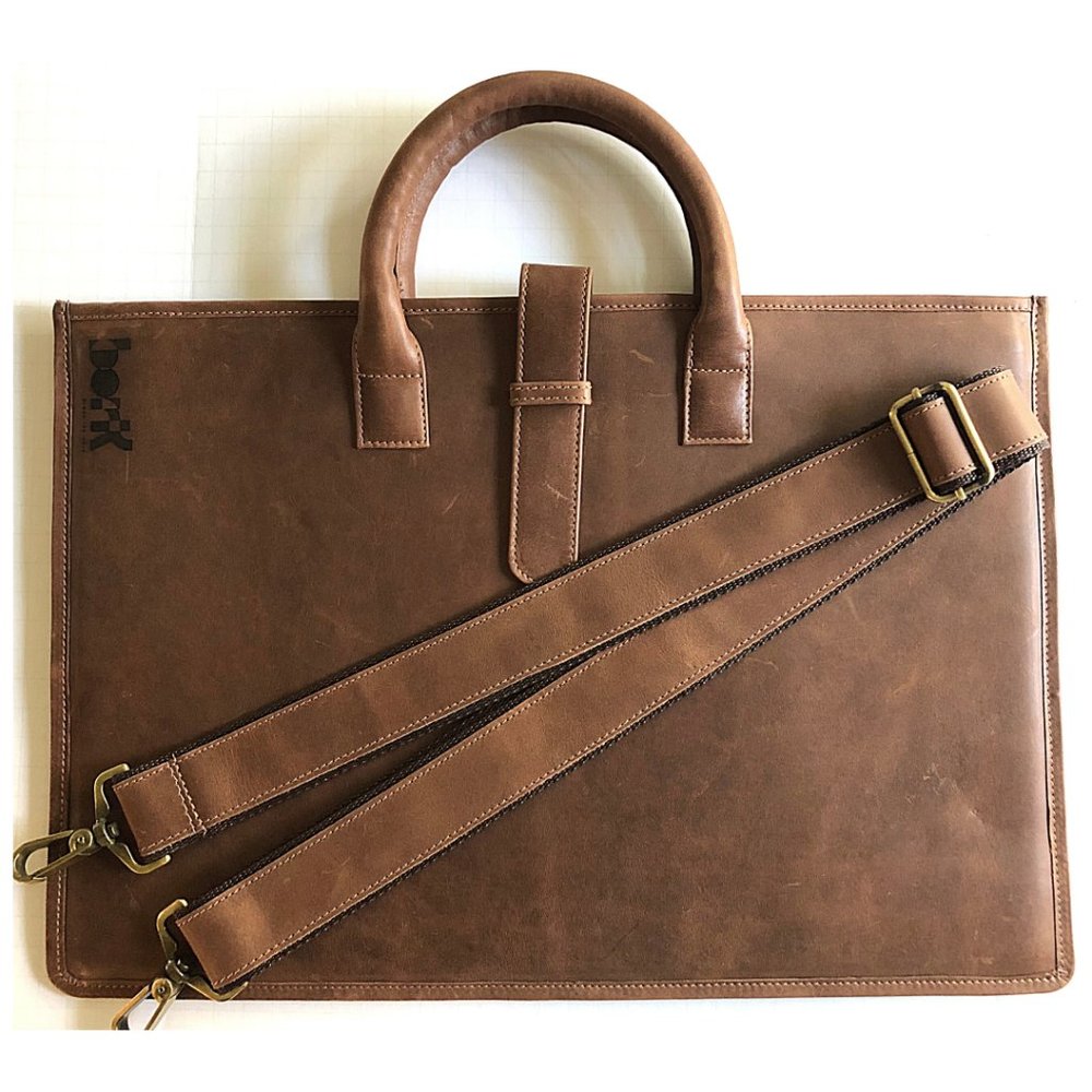 Laptop Bag | Genuine Leather - Handmade - Picture 2 of 8